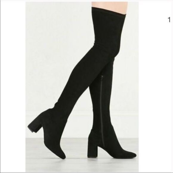 Jeffrey Campbell cienega suede thigh high boots - Picture 5 of 5